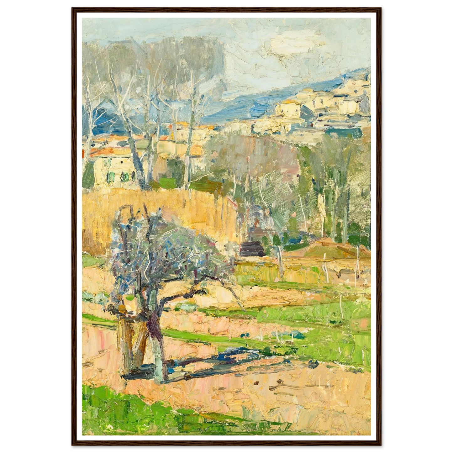 Cagnes (1934) Art Print | Carl Moll-Quipham Collections