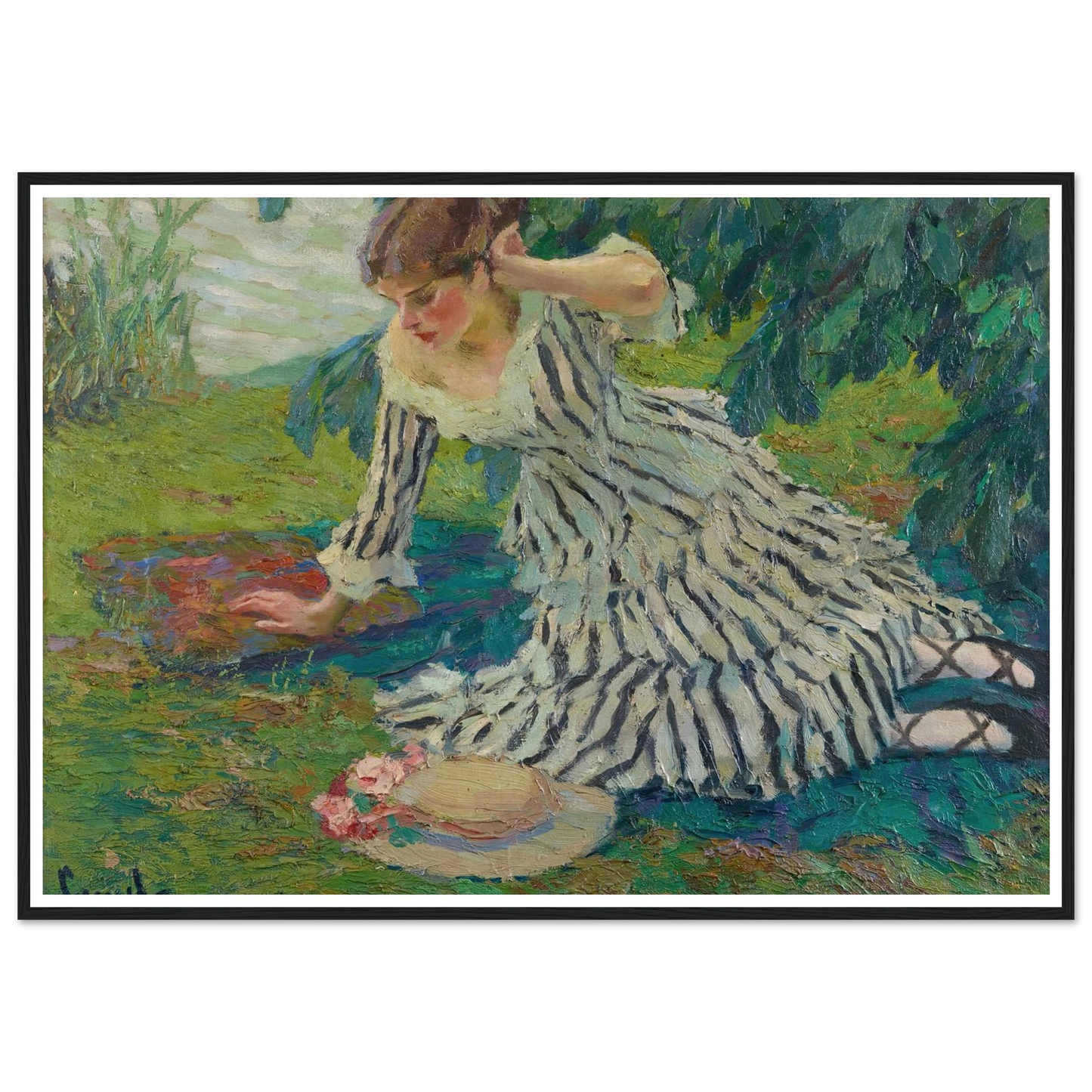After the siesta (1910) Art Print | Edward Cucue-Quipham Collections