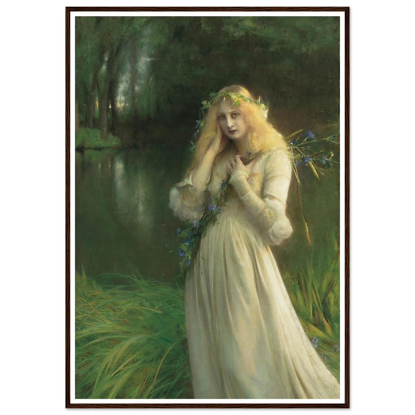 Ophelia (1900) Art Print | Pascal Adolphe Jean Dagnan Bouveret-Quipham Collections