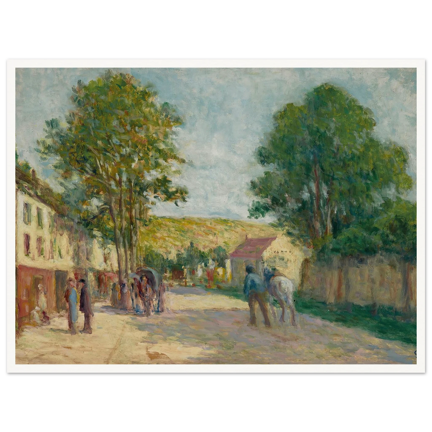 Environs de Paris Art Print | Maximilien Luce-Quipham Collections