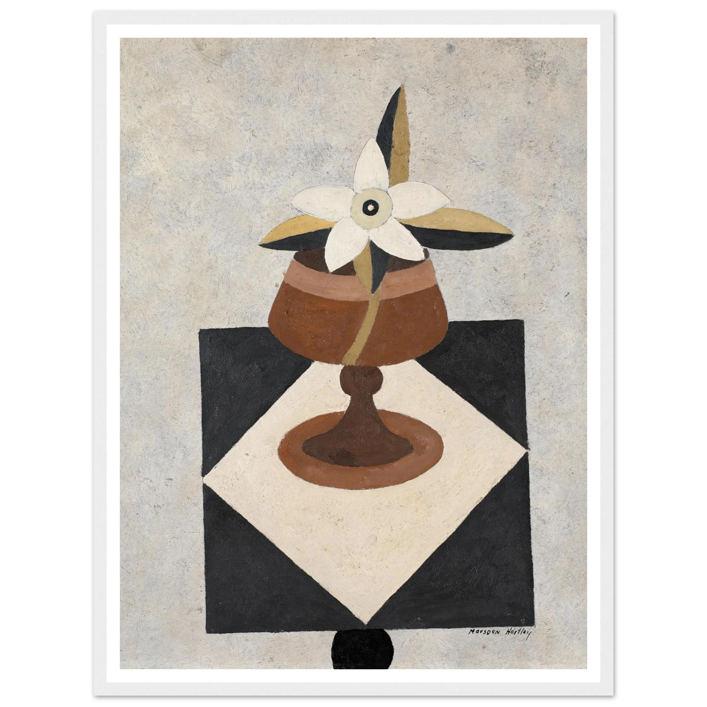 Flowerpiece (1916) Art Print | Marsden Hartley-Quipham Collections