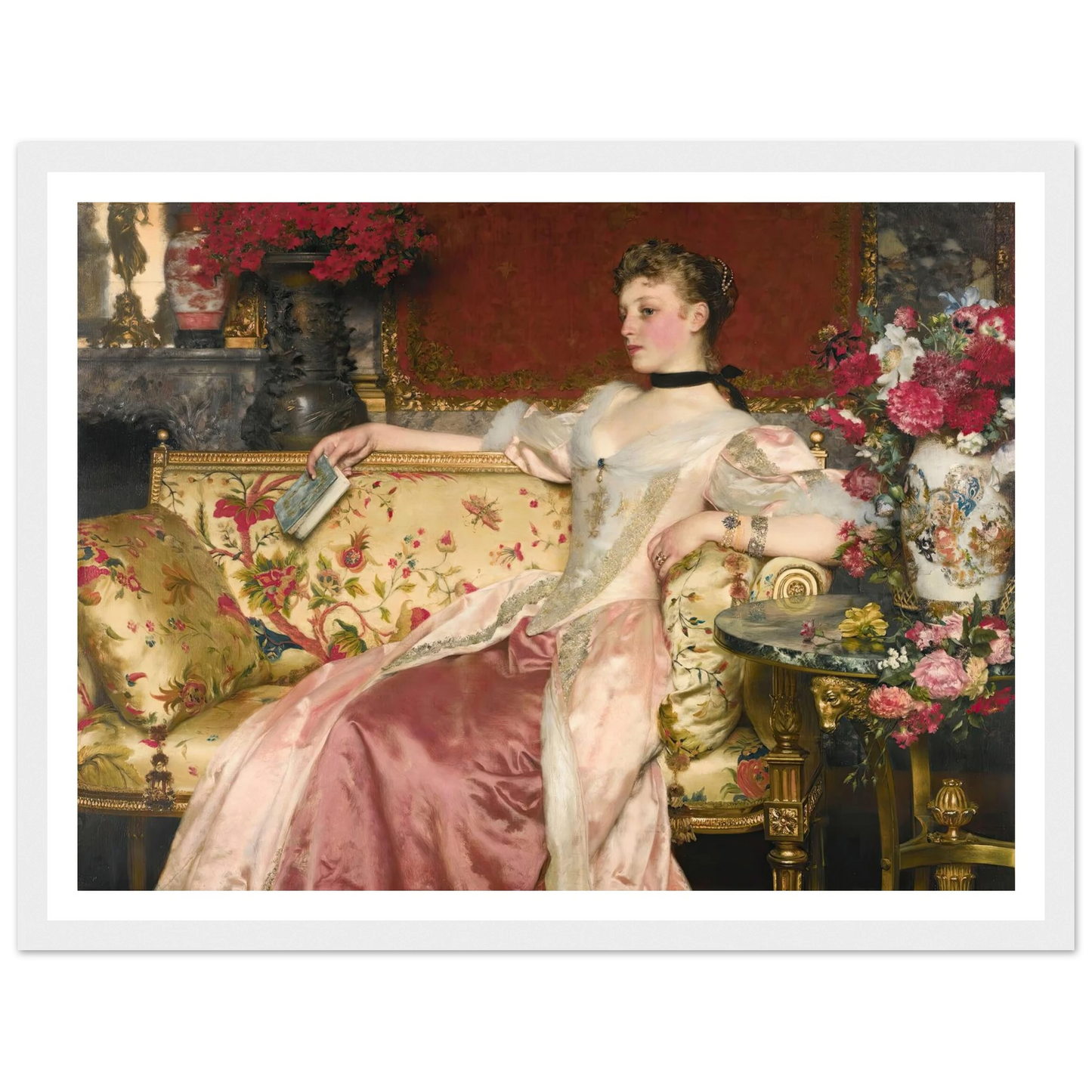 A moment of repose (1890) Art Print | Wladyslaw Czachorski-Quipham Collections