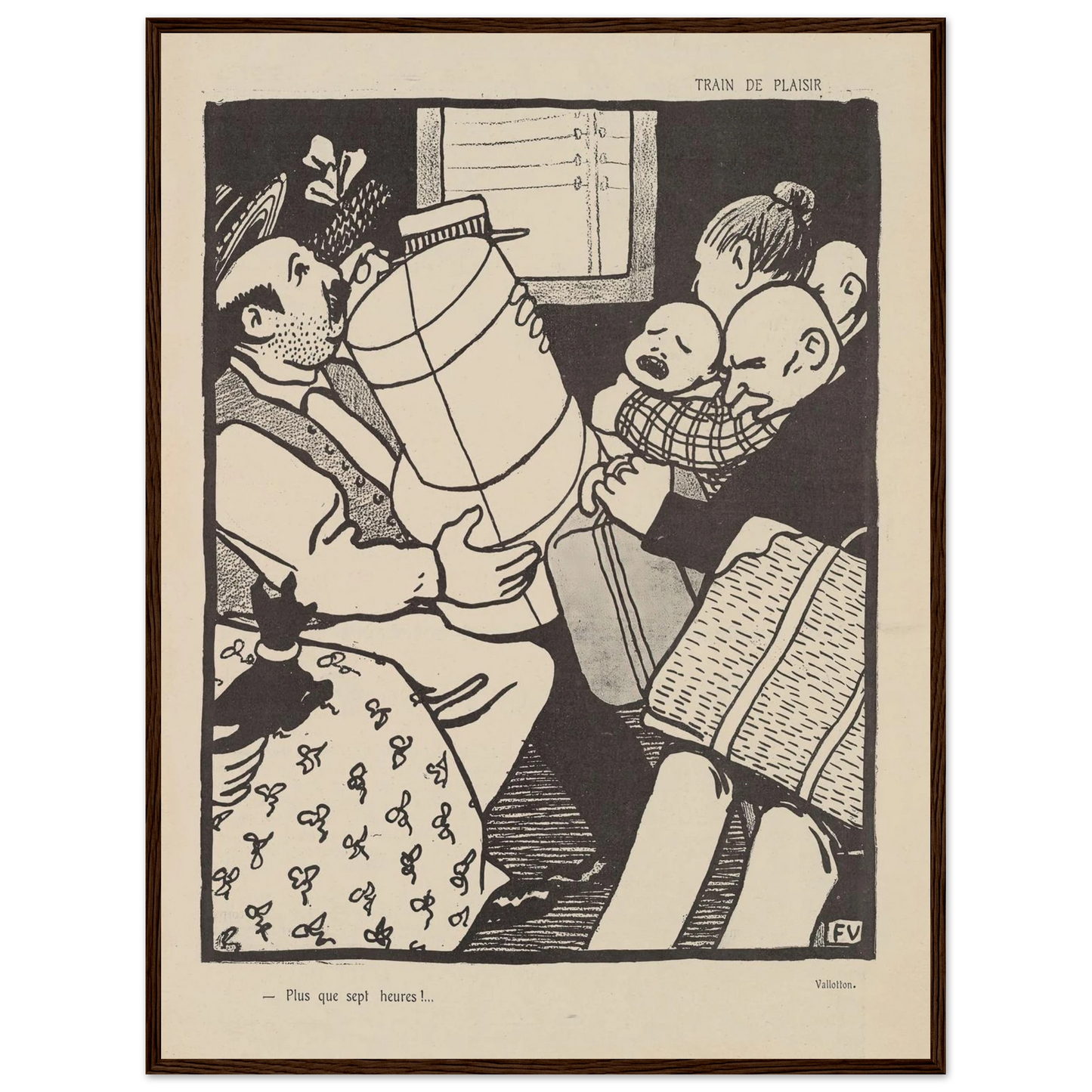 13 septembre 1903 Art Print | Felix Vallotton-Quipham Collections