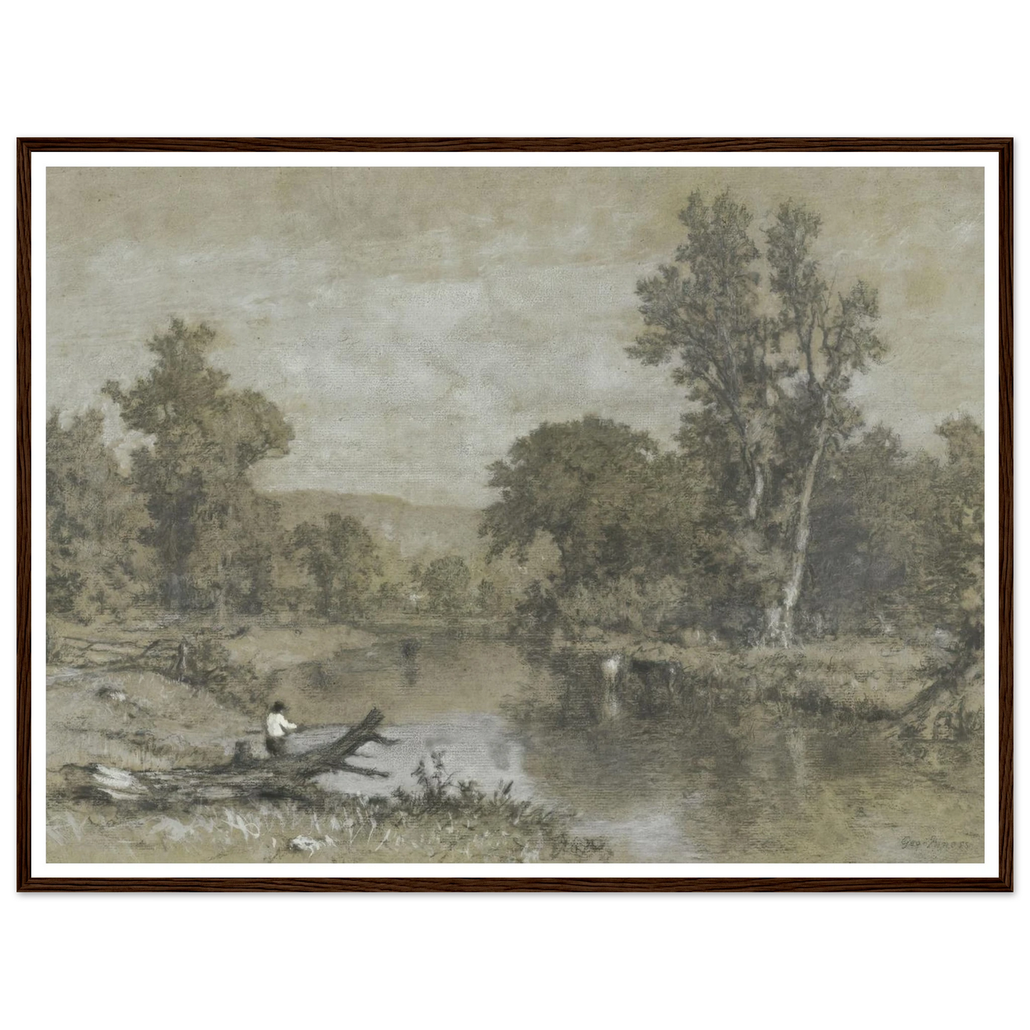 Milton, New York (ca. 1856) Art Print | George Inness-Quipham Collections