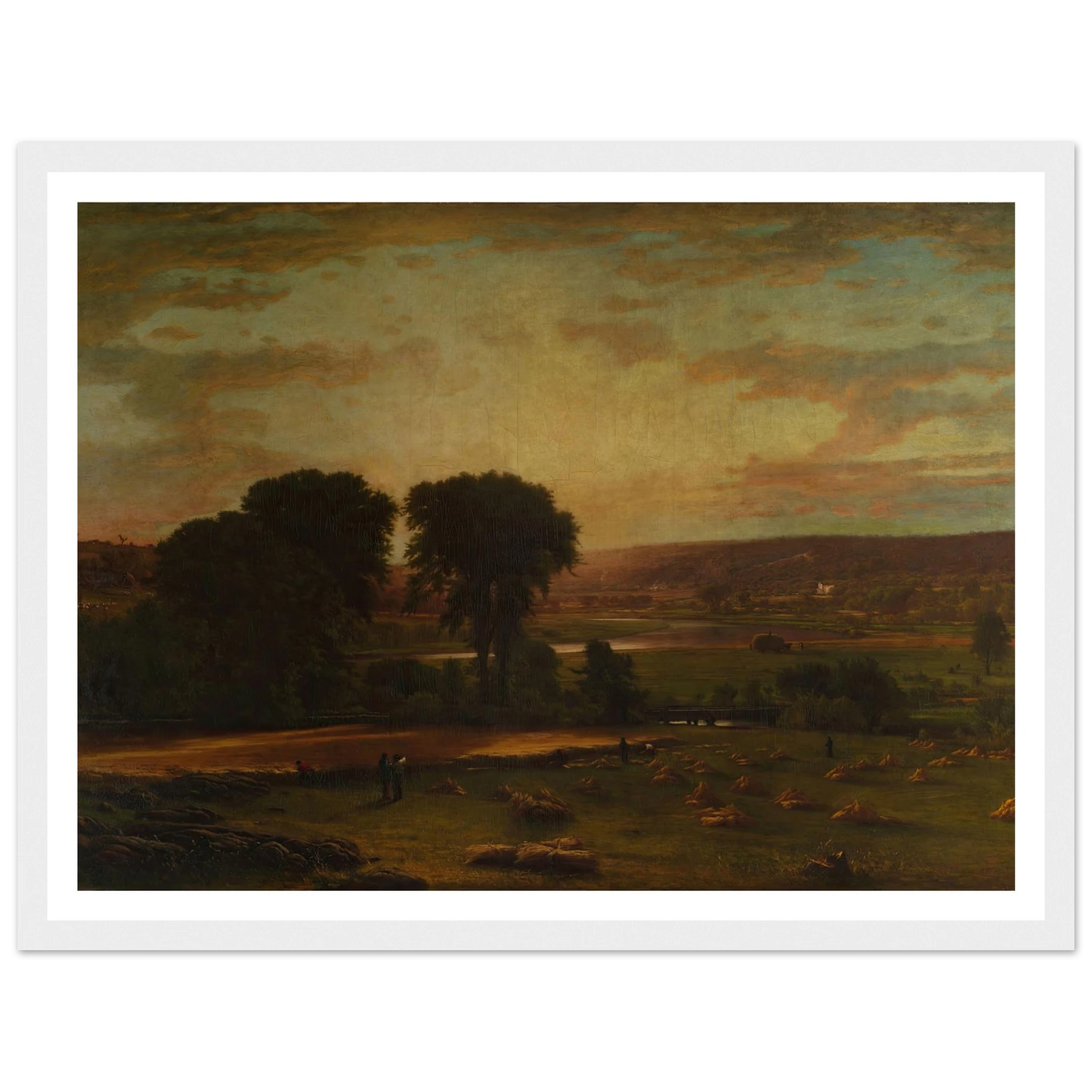 Peace and Plenty (1865) Art Print | George Inness-Quipham Collections