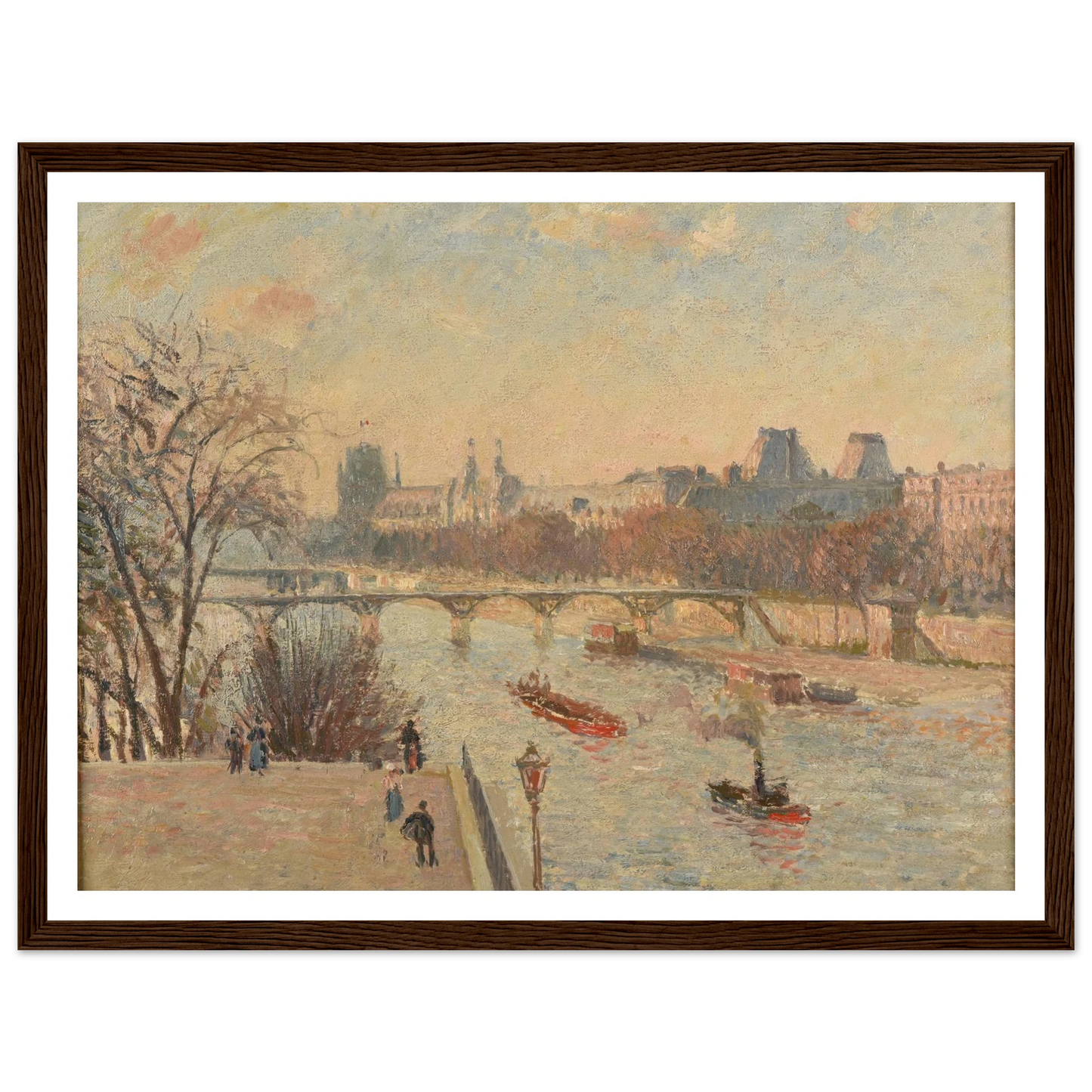 Le Louvre (1902) Art Print | Camille Pissarro-Quipham Collections