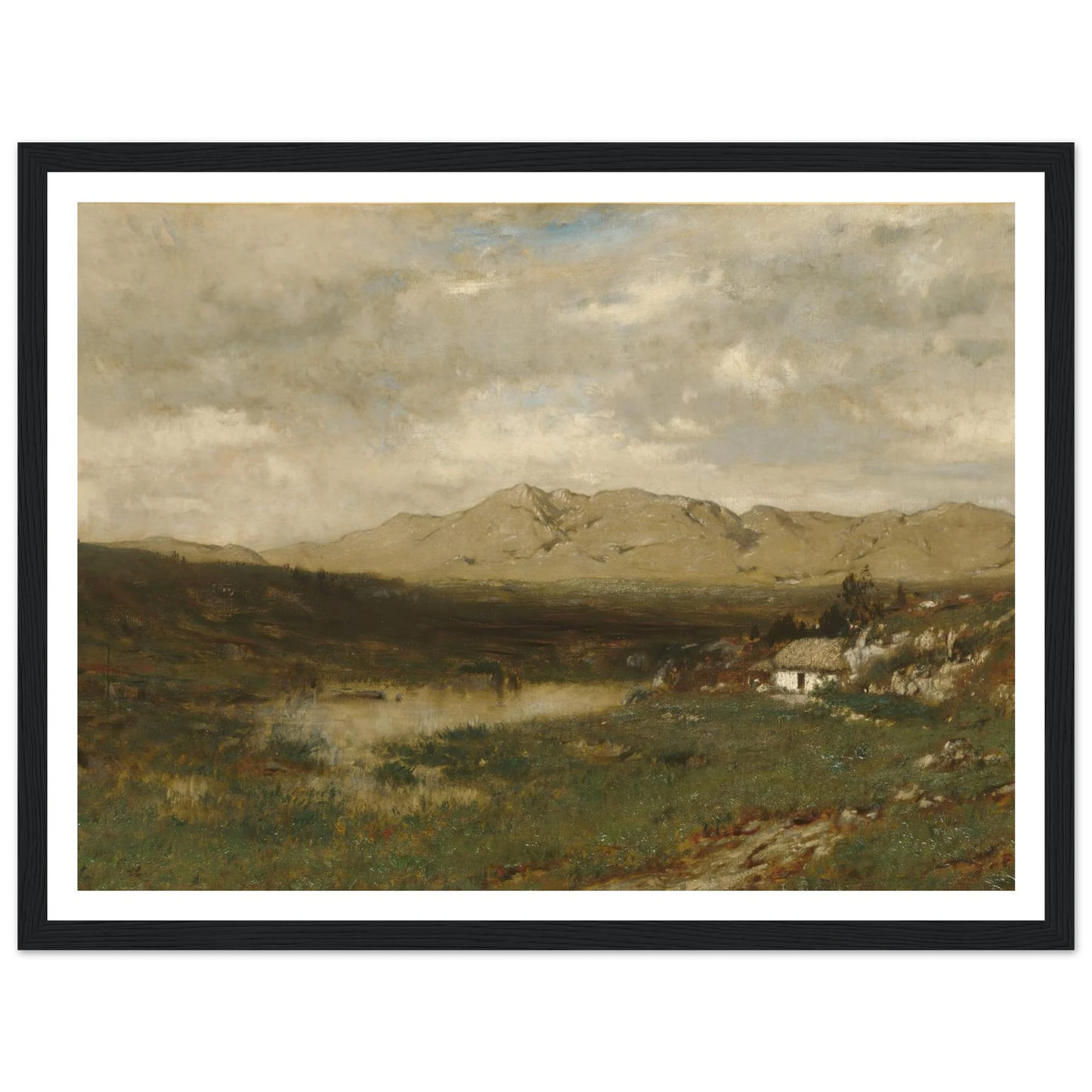 View in County Kerry (ca. 1875) Art Print | Alexander Helwig Wyant-Quipham Collections