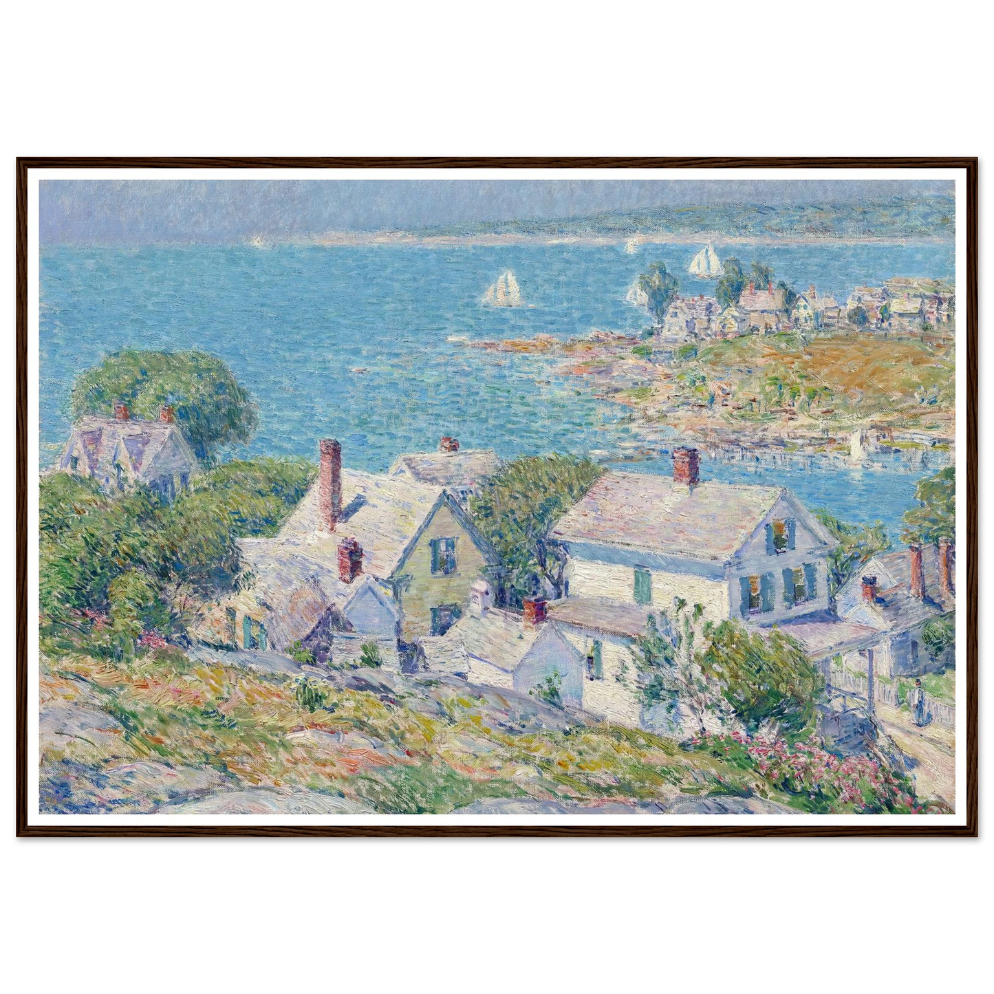 New England Headlands (1899) Art Print | Childe Hassam-Quipham Collections