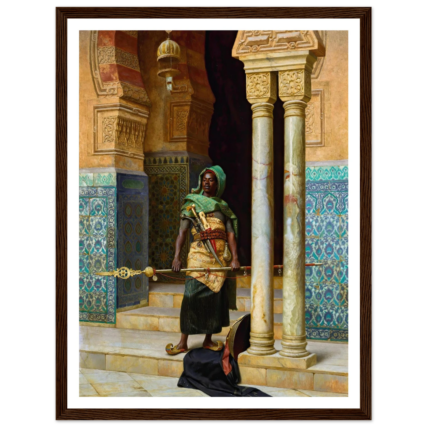 The Nubian Guard (1902) Art Print | Ludwig Deutsch-Quipham Collections