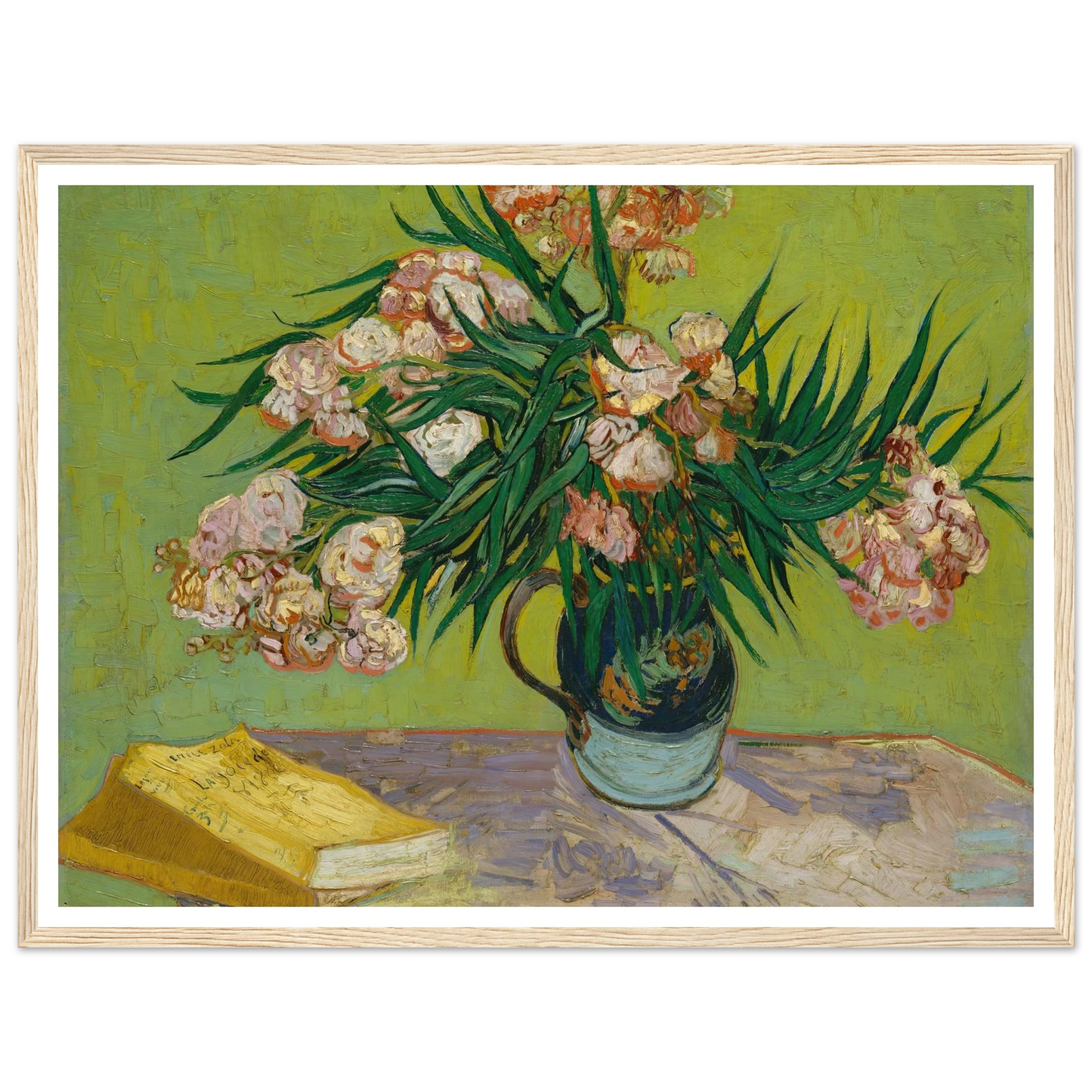 Oleanders (1888) Art Print | Vincent van Gogh-Quipham Collections