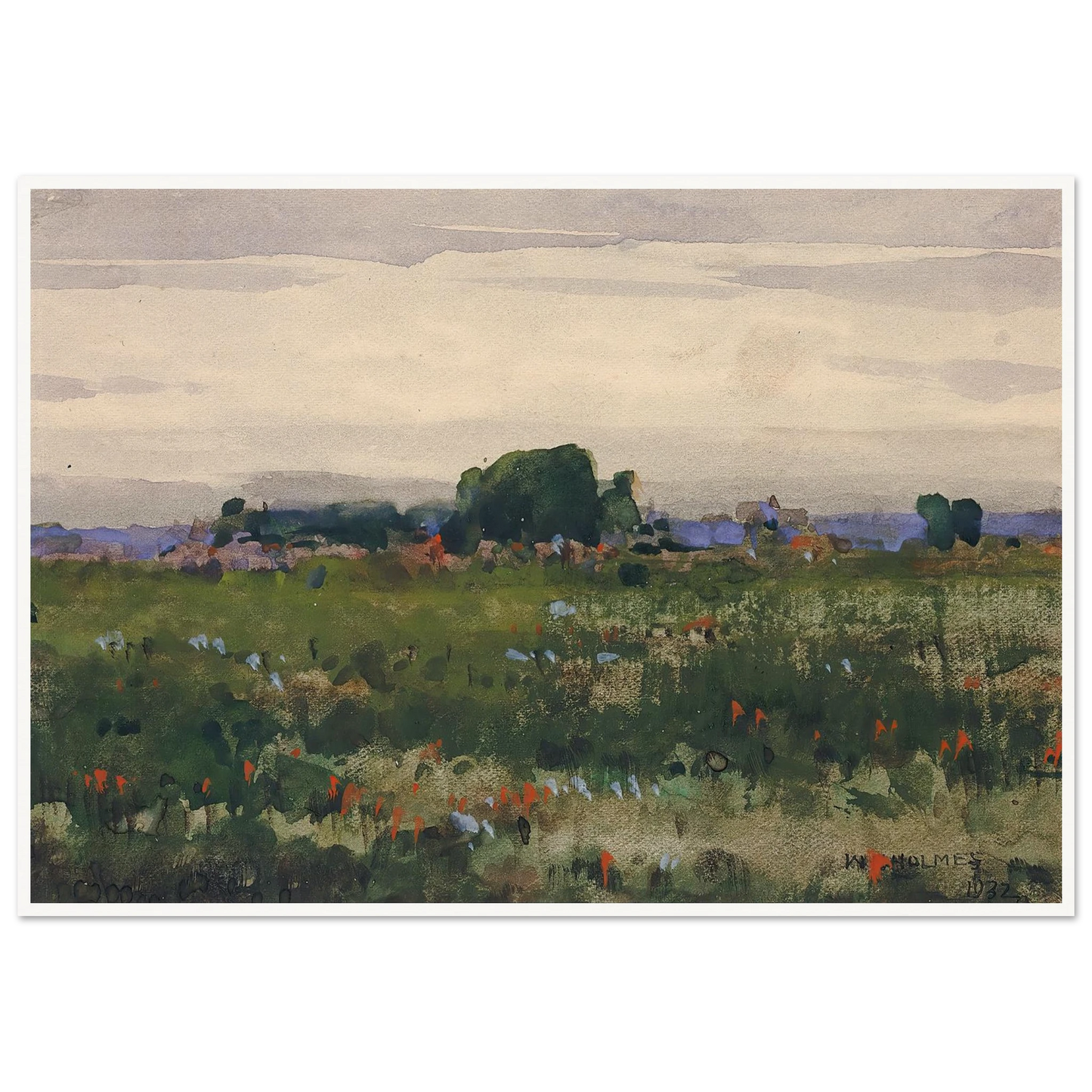 Michigan (1932) Art Print | William Henry Holmes-Quipham Collections