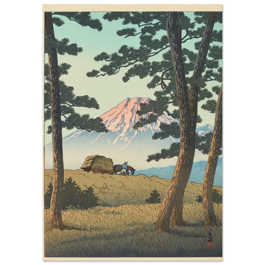Tago no ura no yube (Evening at Tago Bay) (1940) Art Print | Kawase Hasui-Quipham Collections