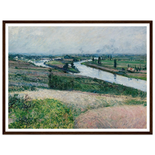 La Seine À La Pointe D’epinay (circa 1888) Art Print | Gustave Caillebotte-Quipham Collections
