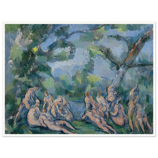 The Bathers (1899) Art Print | Paul Cezanne-Quipham Collections