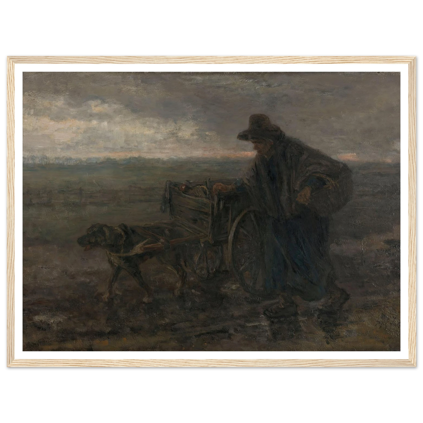 On Country Roads and Fields (1892) Art Print | Jozef Israels-Quipham Collections