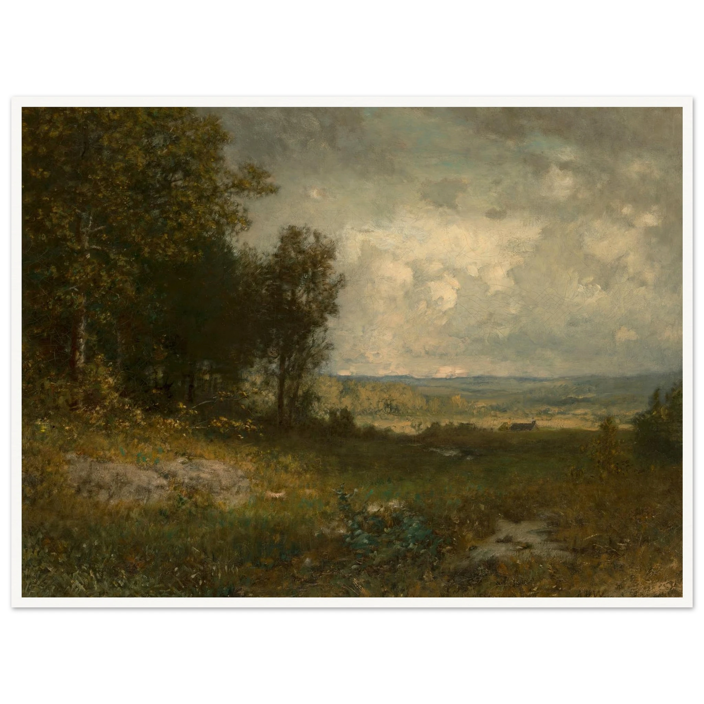 End of Summer (circa 1880-1892) Art Print | Alexander Helwig Wyant-Quipham Collections