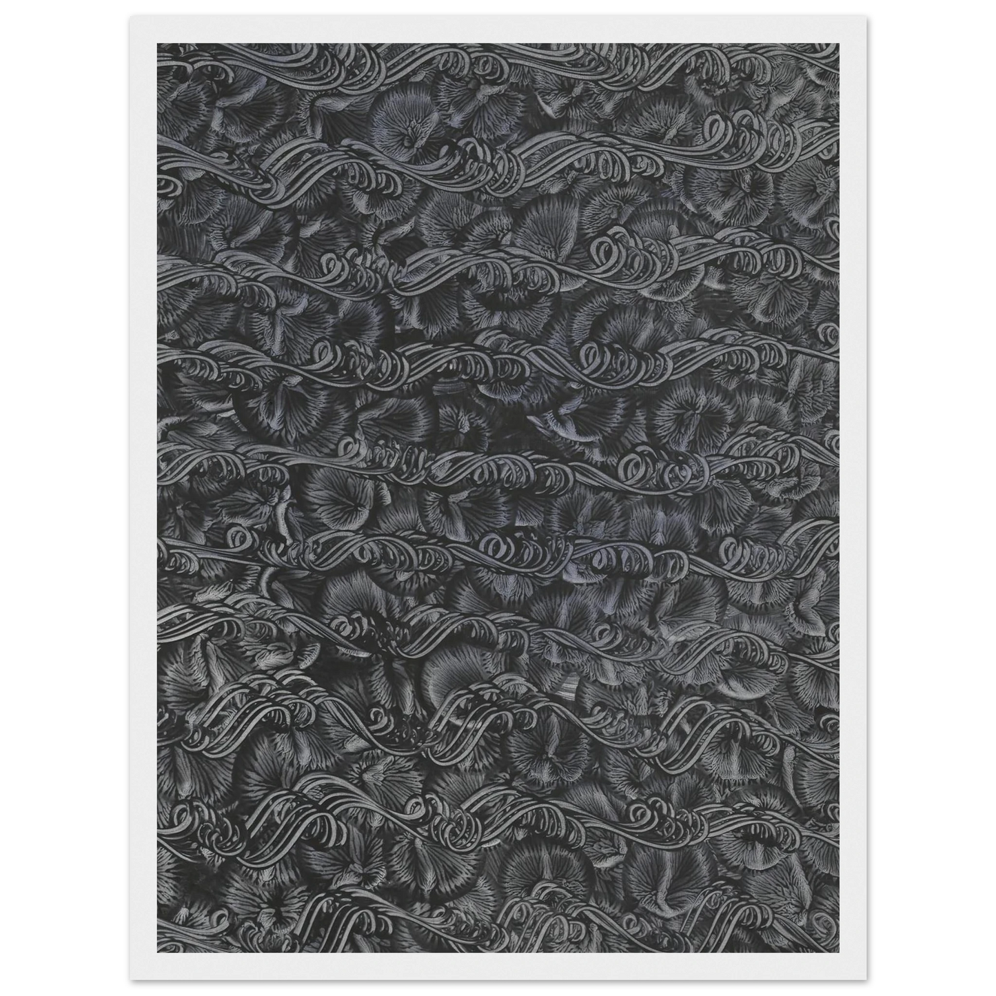 Kleisterpapier mit Verdrängungsdekor (1890 - 1910) Art Print | Anker Kyster-Quipham Collections