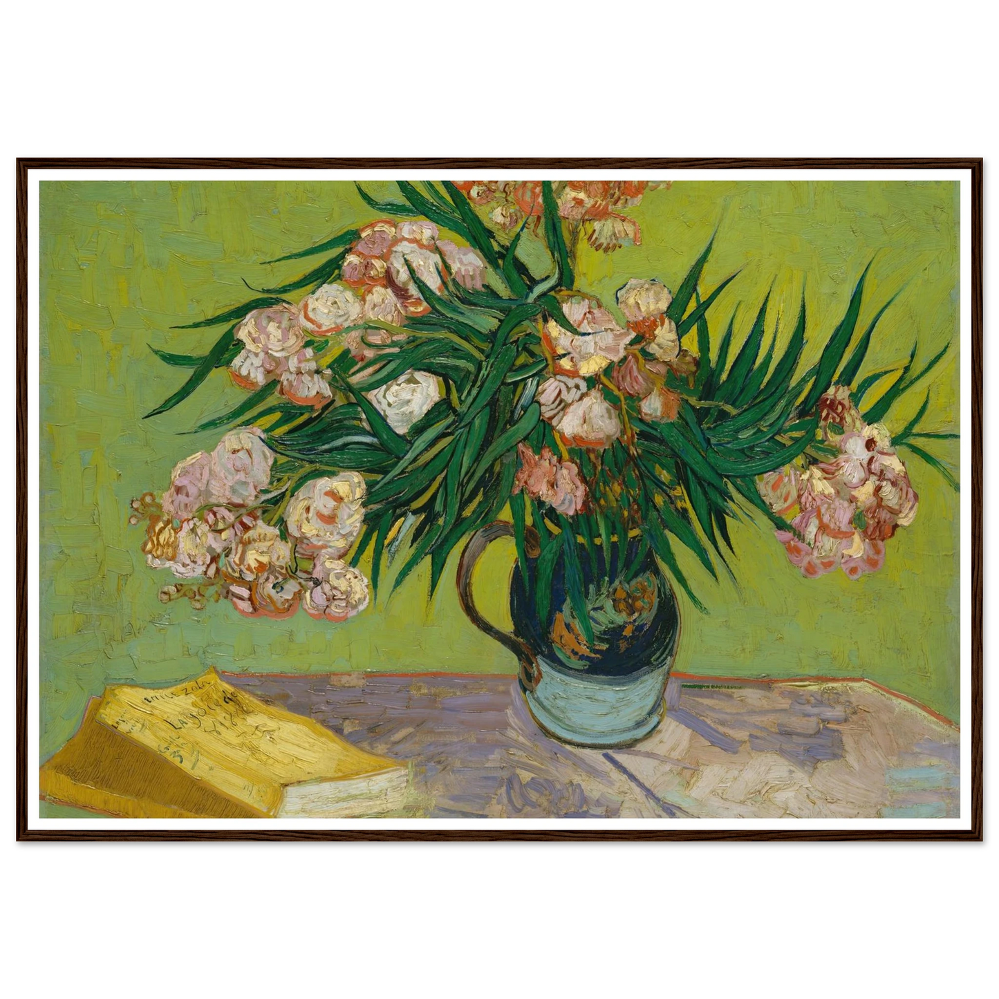 Oleanders (1888) Art Print | Vincent van Gogh-Quipham Collections