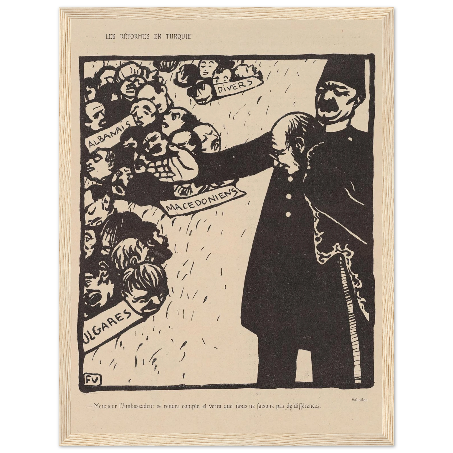 24 avril 1903 Art Print | Felix Vallotton-Quipham Collections