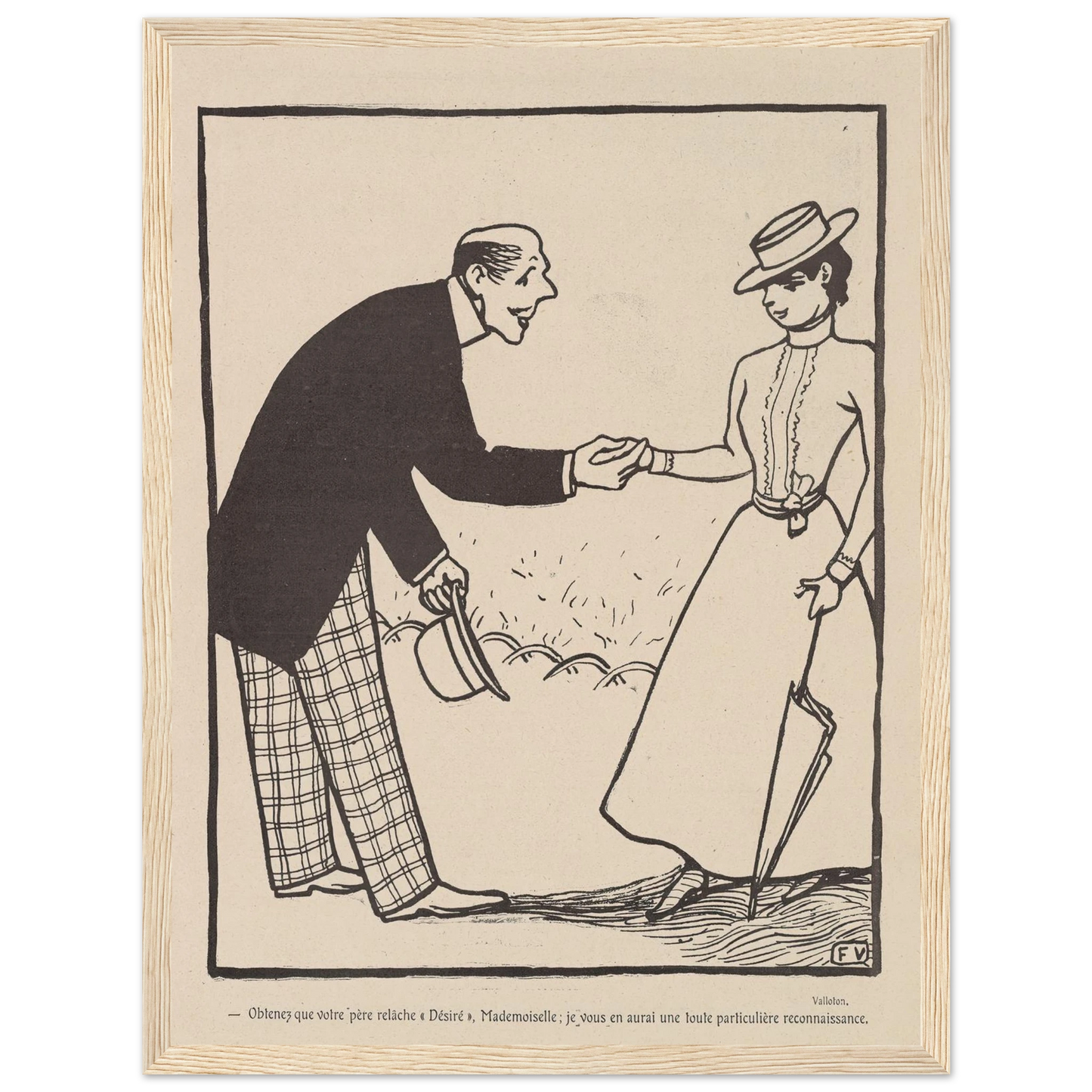 1er août 1903 Art Print | Felix Vallotton-Quipham Collections