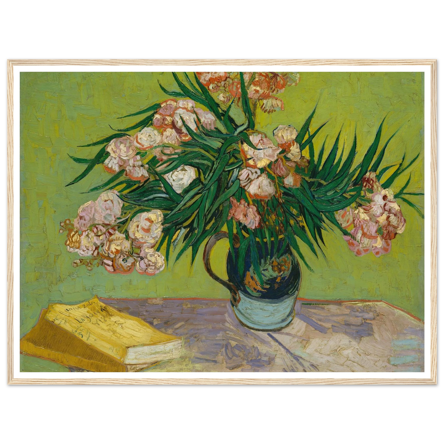 Oleanders (1888) Art Print | Vincent van Gogh-Quipham Collections