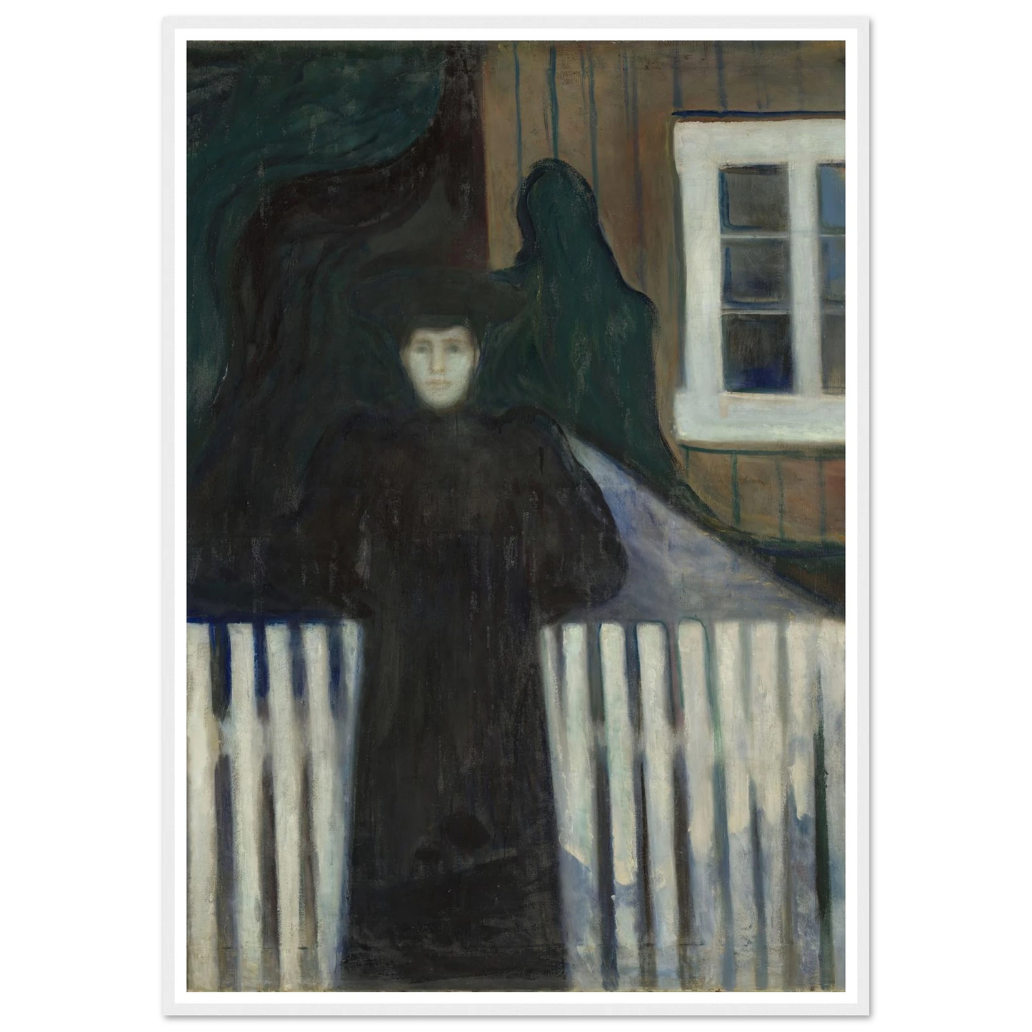 Moonlight (1893) Art Print | Edvard Munch-Quipham Collections
