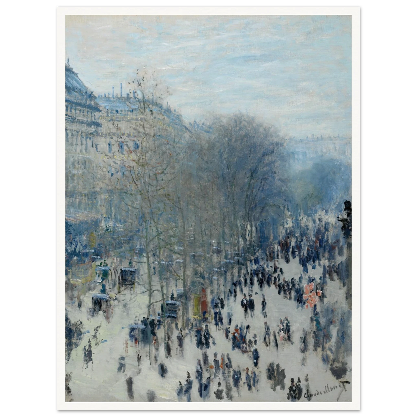 Boulevard des Capucines Art Print | Claude Monet-Quipham Collections