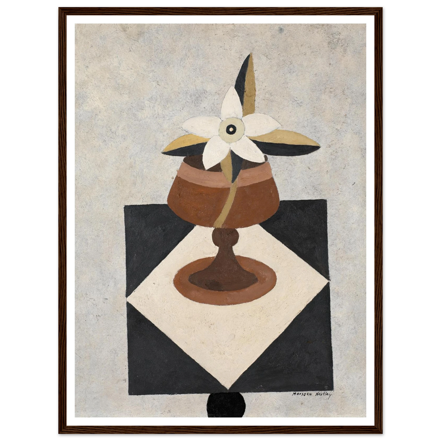 Flowerpiece (1916) Art Print | Marsden Hartley-Quipham Collections