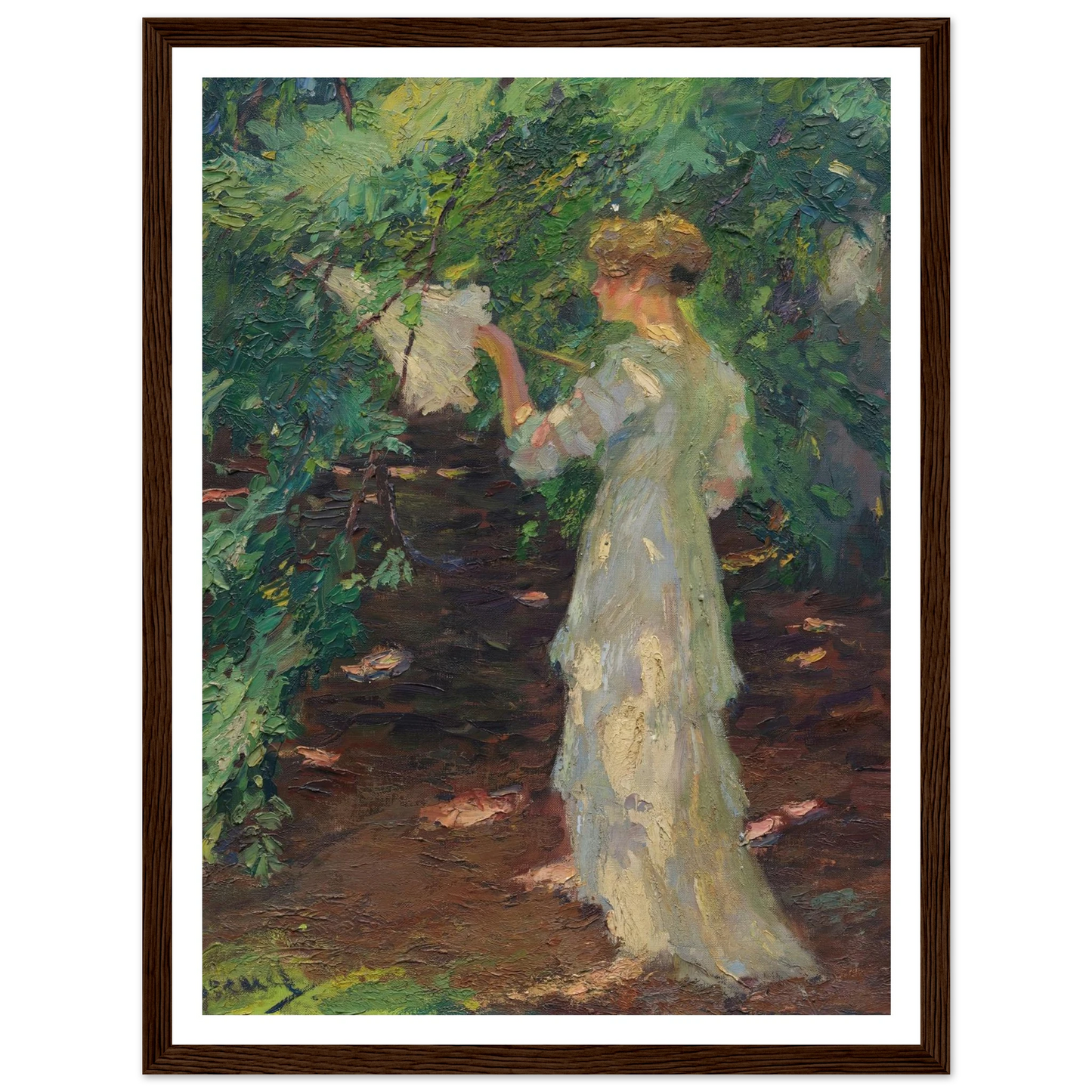 Waldschatten (1910-20) Art Print | Edward Cucue-Quipham Collections
