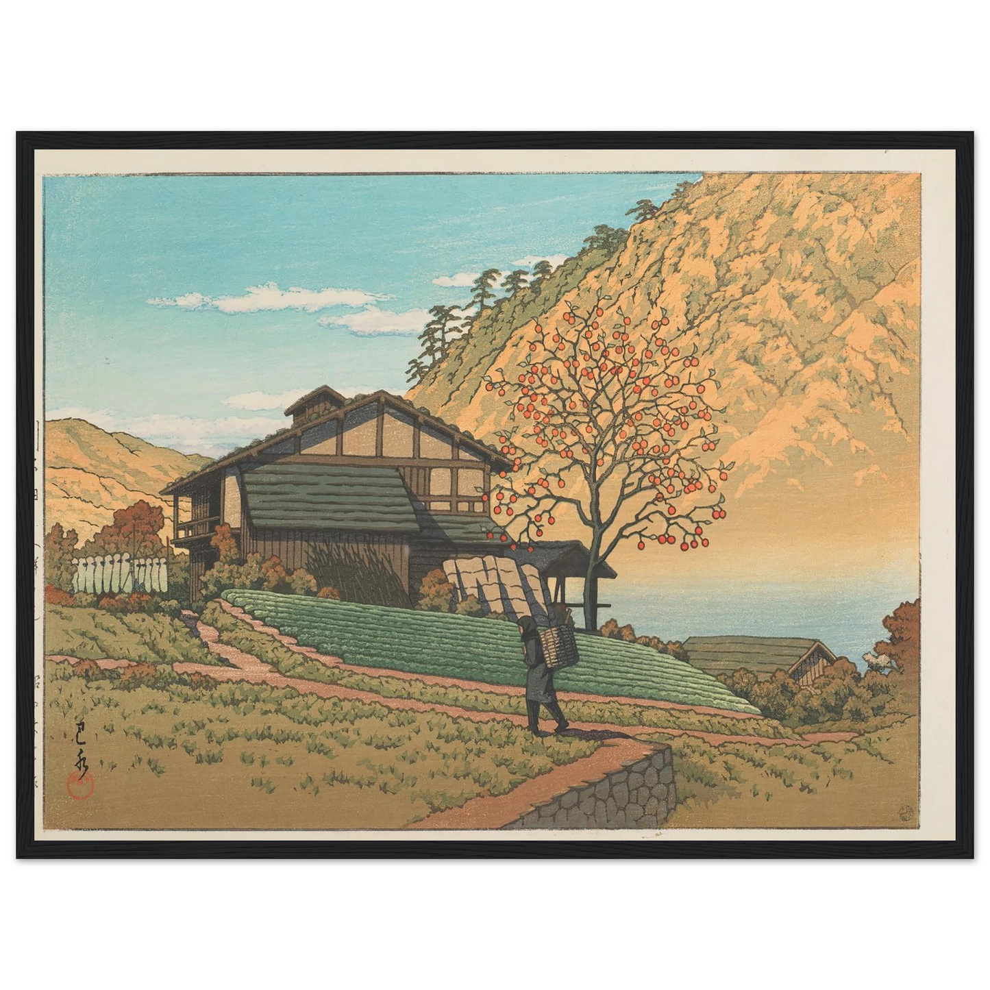 Kawarahata (Gunma) (1955) Art Print | Kawase Hasui-Quipham Collections