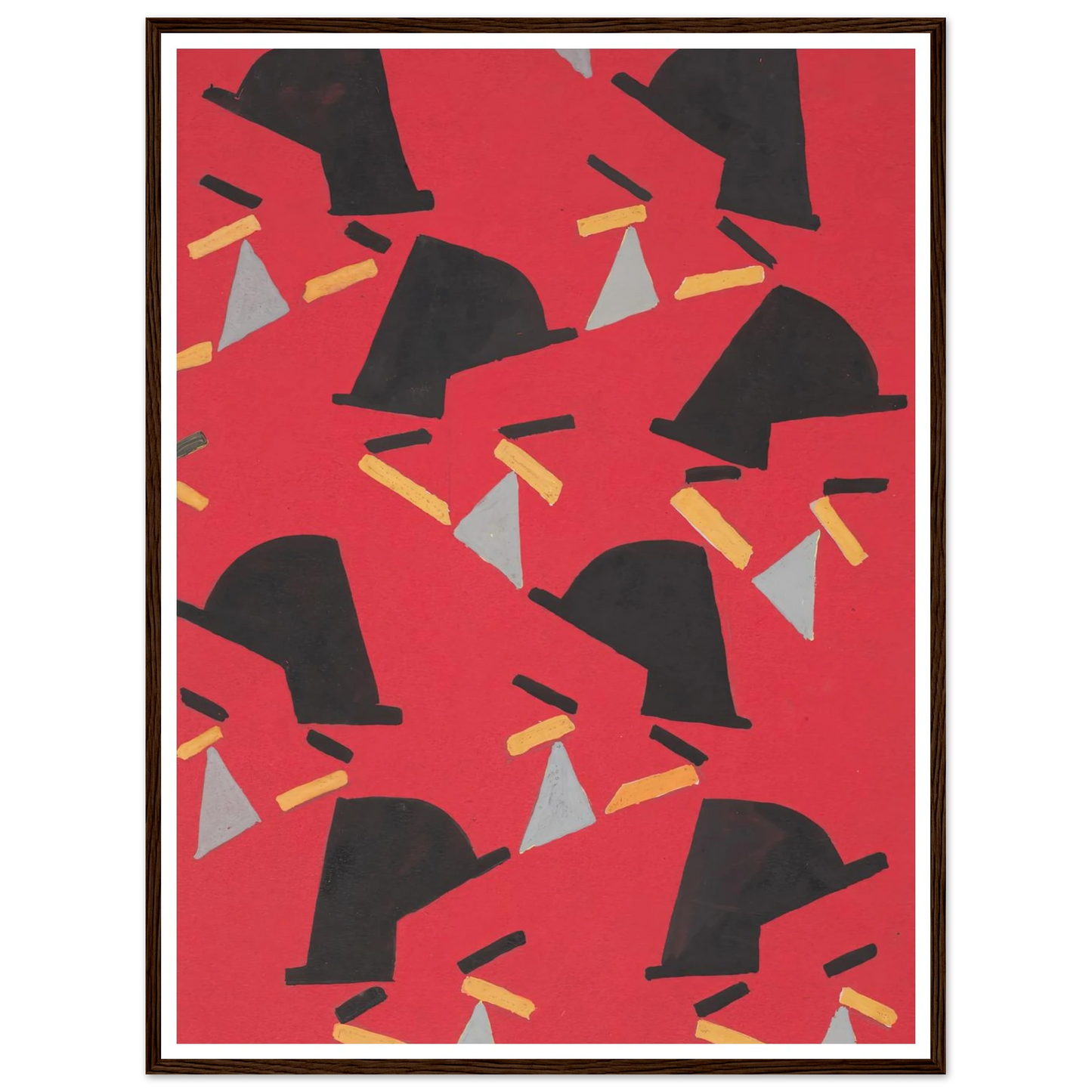 Untitled (Textile design no II) (circa 1925) Art Print | Frances Hodgkins-Quipham Collections