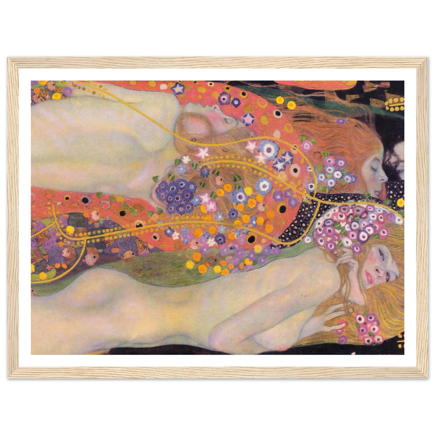 Water Serpents II (1907) Art Print | Gustav Klimt-Quipham Collections