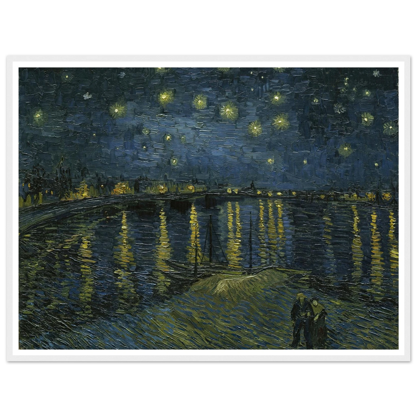 Starry Night Art Print | Vincent van Gogh-Quipham Collections
