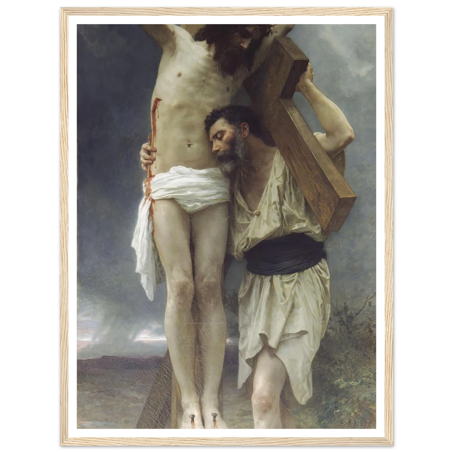 Compassion (1897) Art Print | William Bouguereau-Quipham Collections