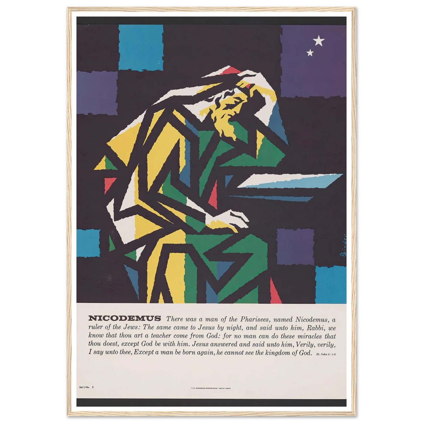 Nicodemus (1962) Art Print | Joseph Binder-Quipham Collections