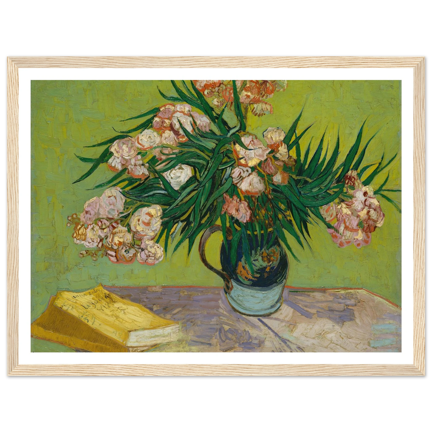 Oleanders (1888) Art Print | Vincent van Gogh-Quipham Collections