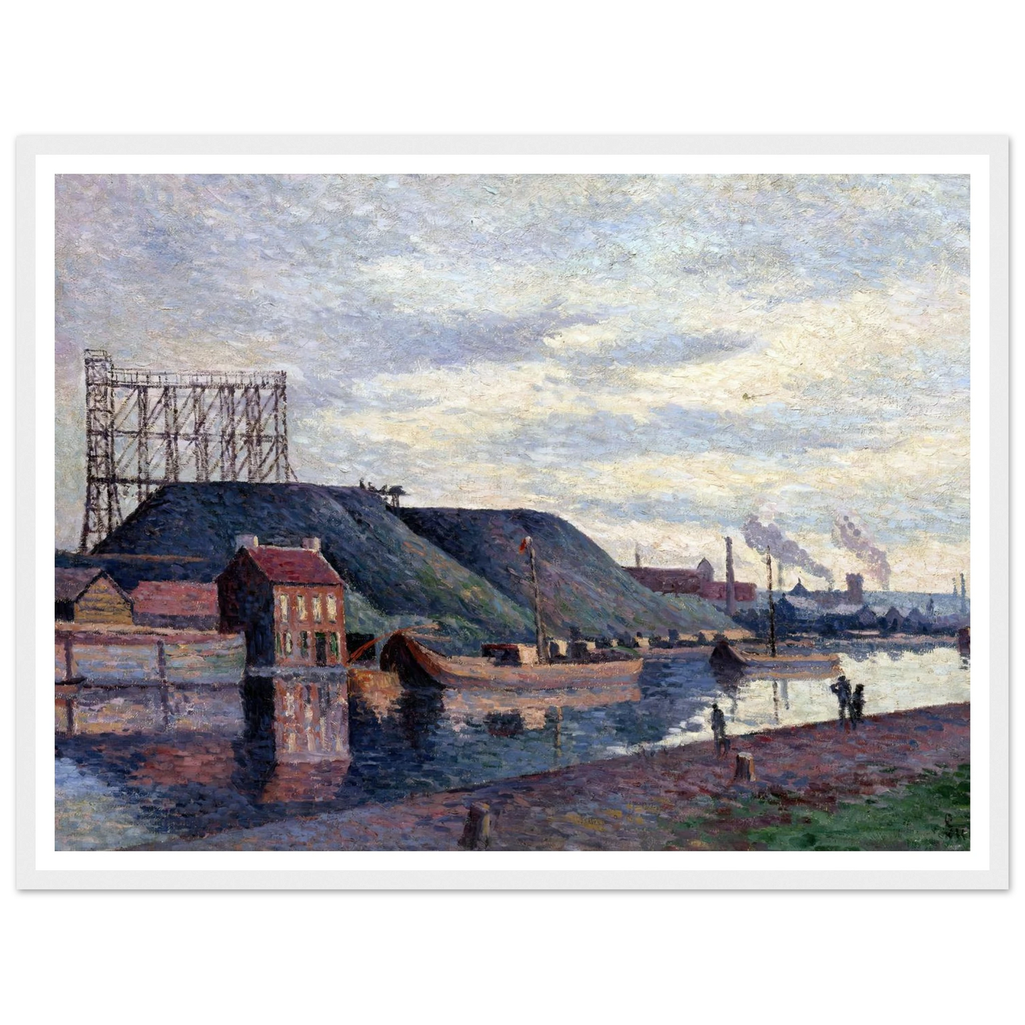 Les terrils de Sacré Madame (1897) Art Print | Maximilien Luce-Quipham Collections