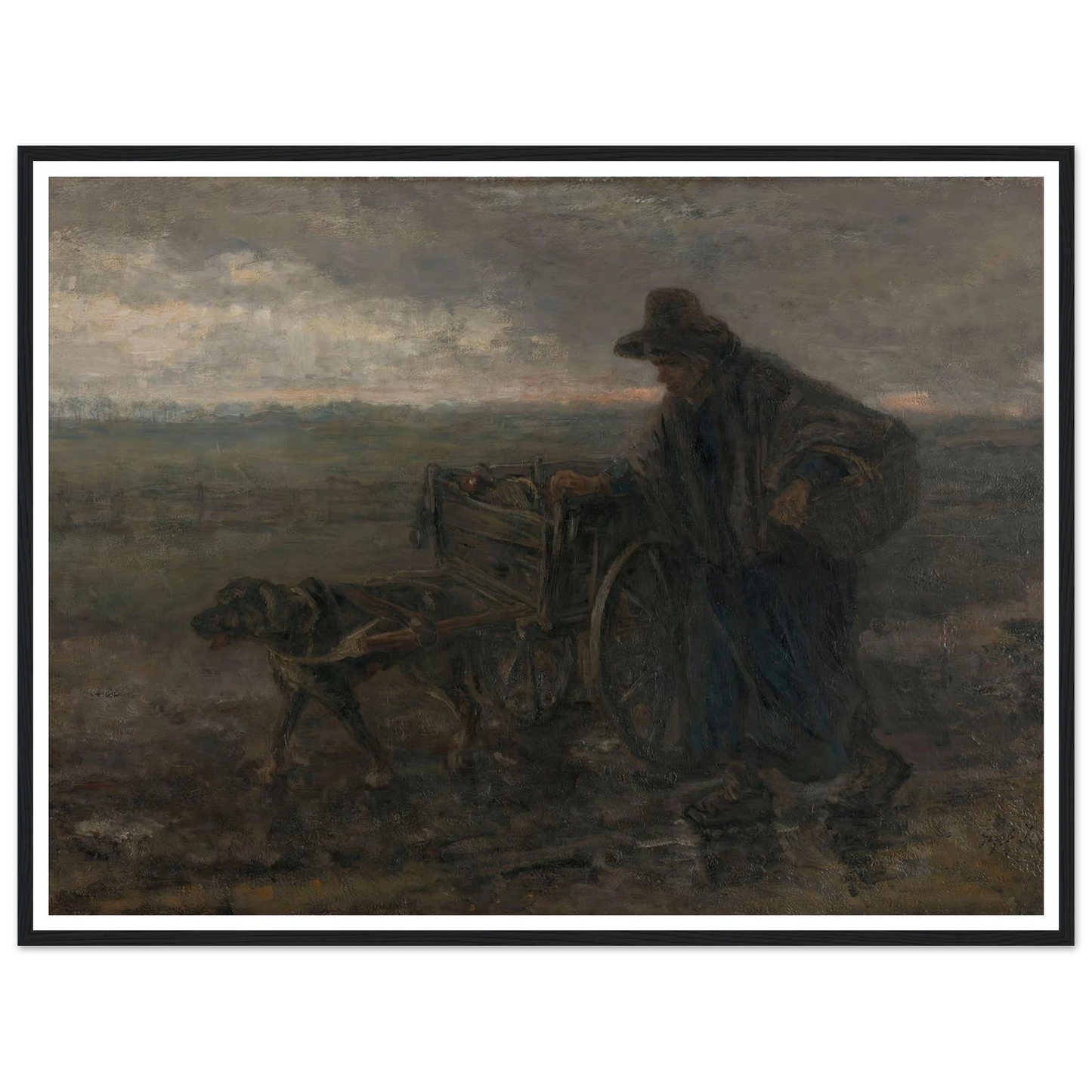 On Country Roads and Fields (1892) Art Print | Jozef Israels-Quipham Collections