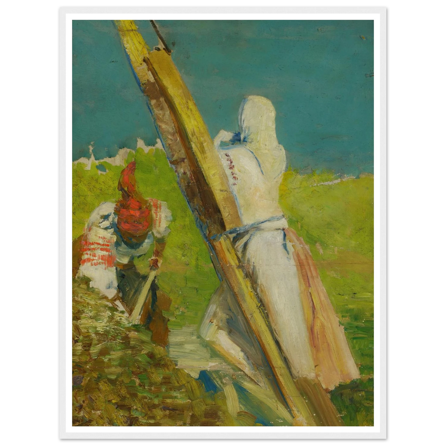 At the shadoof Art Print | Jacek Malczewski-Quipham Collections