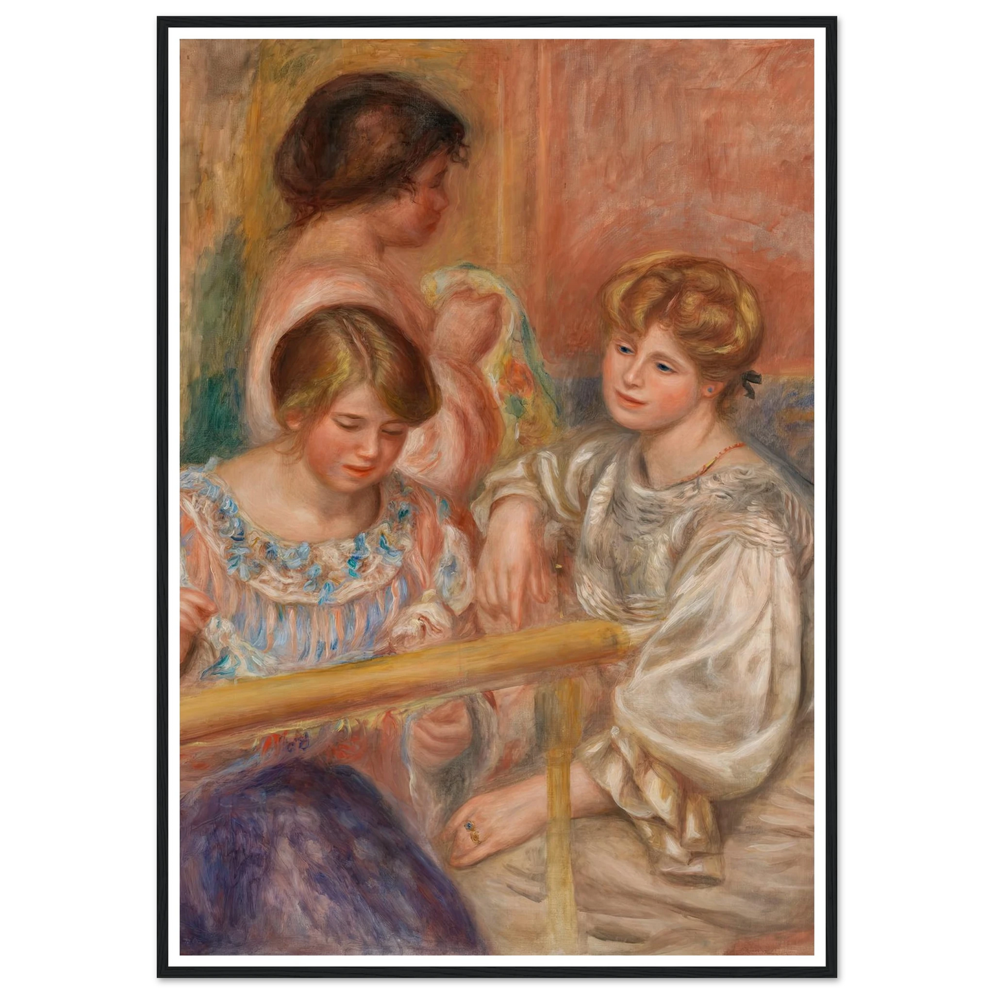 Embroiderers (Les Brodeuses) (c. 1902) Art Print | Pierre Auguste Renoir-Quipham Collections