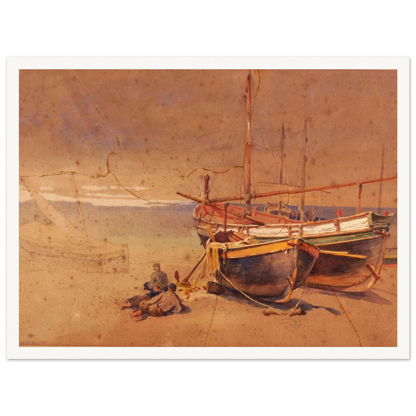 Capri (1880) Art Print | William Henry Holmes-Quipham Collections