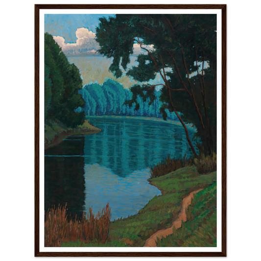 Engllacke Art Print | Max Kahrer - Framed Poster - 30x40 cm / 12x16″ - Black frame