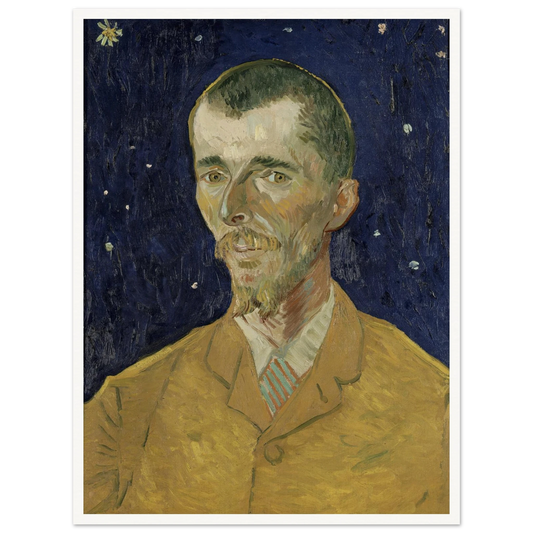 Eugène Boch (1888) Art Print | Vincent van Gogh - Framed Poster - 30x40 cm / 12x16″ - Black frame
