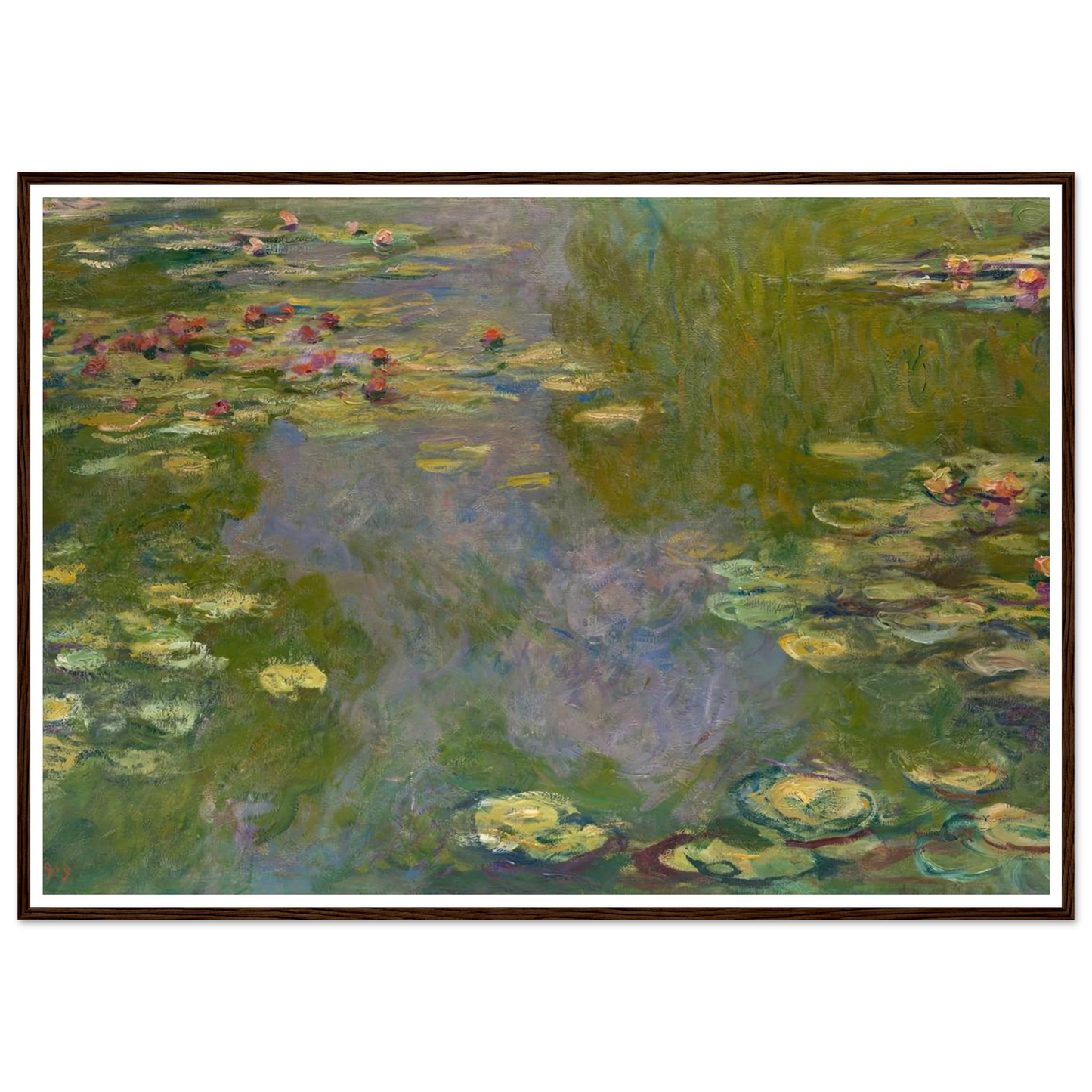 Water Lilies (1919) Art Print | Claude Monet-Quipham Collections