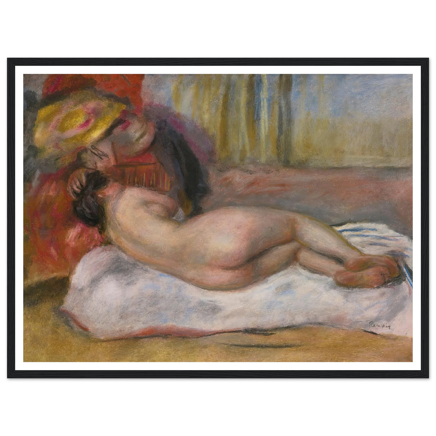 Le Repos (circa 1895) Art Print | Pierre Auguste Renoir-Quipham Collections