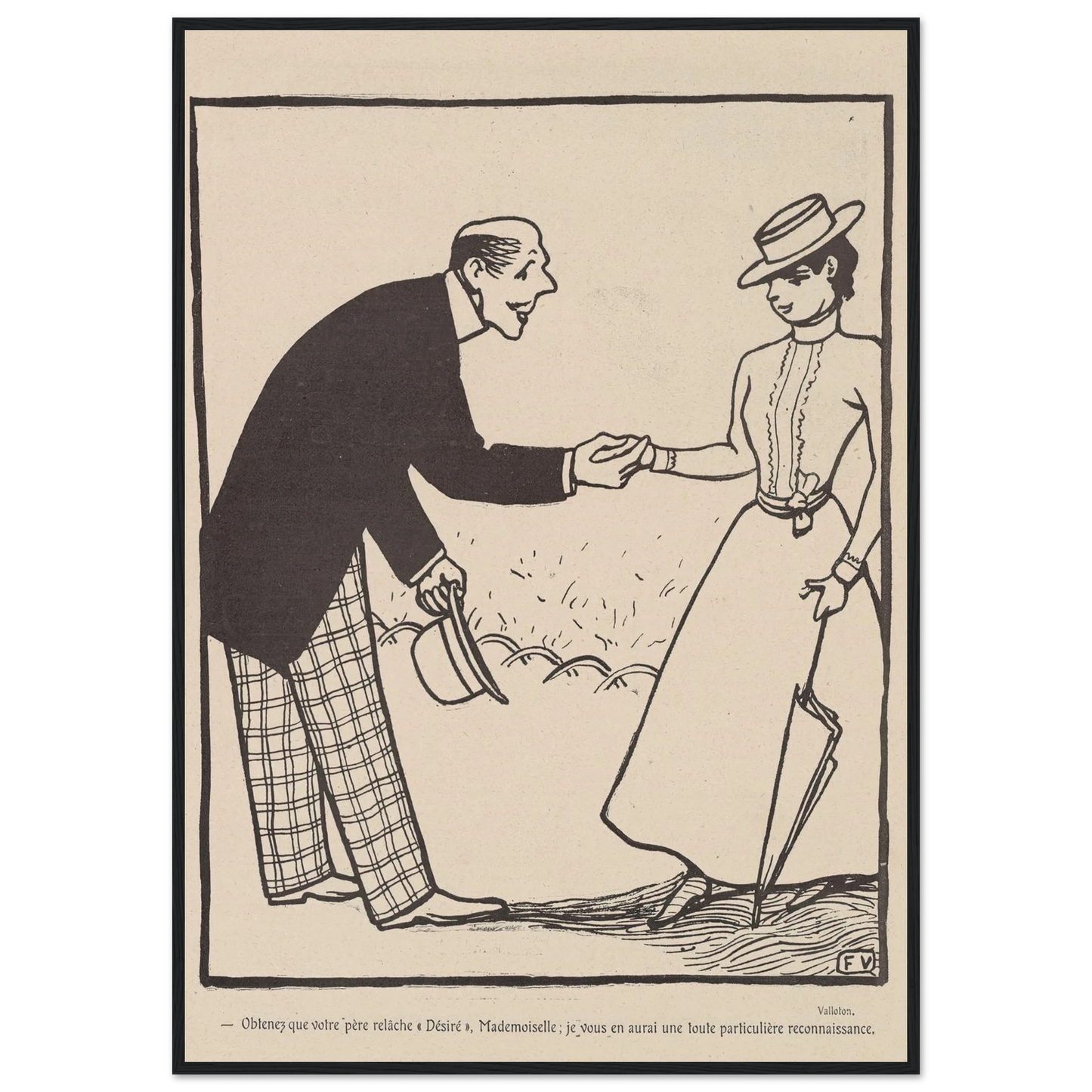1er août 1903 Art Print | Felix Vallotton-Quipham Collections