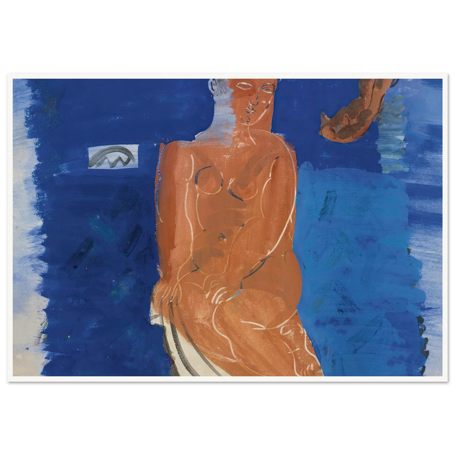 Amphitrite (circa 1925-1938) Art Print | Raoul Dufy-Quipham Collections
