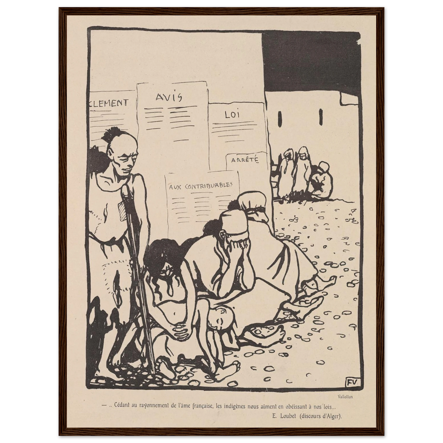 1er mai 1903 Art Print | Felix Vallotton-Quipham Collections