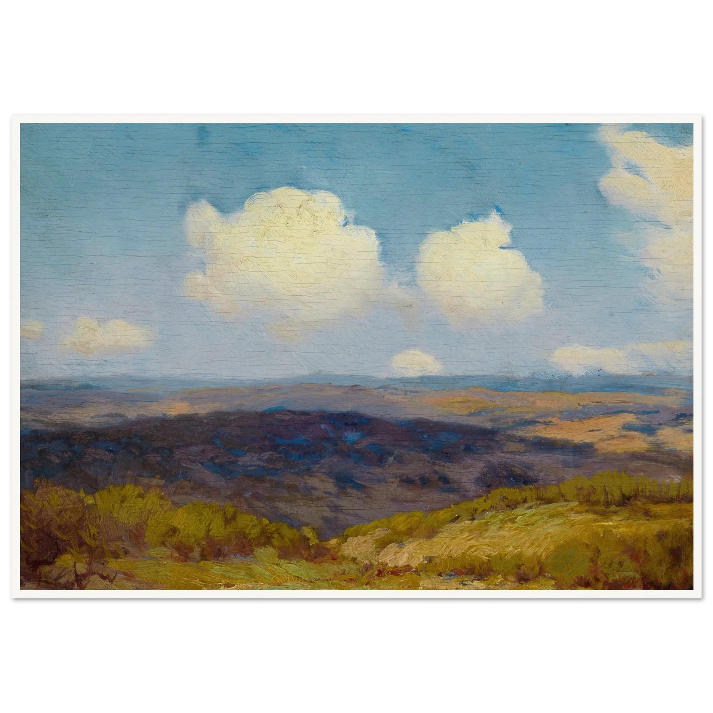 Flying Shadows (1910) Art Print | Julian Onderdonk-Quipham Collections