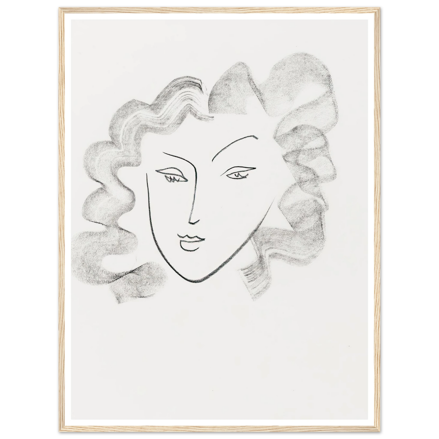 Chevelure ruban de fumée (1942) Art Print | Henri Matisse-Quipham Collections